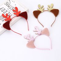 Christmas  Gauze Children's Cat Ears Headband Hairpin Wholesale Nihaojewelry main image 1