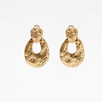 Retro Water Drop Shape Irregular Earrings Wholesale Nihaojewelry main image 3
