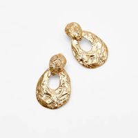 Retro Water Drop Shape Irregular Earrings Wholesale Nihaojewelry main image 5