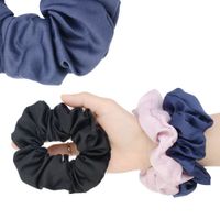 Fabric Rubber Band Solid Color Hair Scrunchies Wholesale Nihaojewelry main image 4