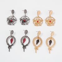 Fashion Pentagram Spider Earrings Wholesale Nihaojewelry main image 4