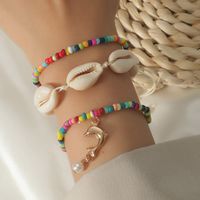 Handgemachte Perlen Shell Spleißen Mehrschichtiges Armband Großhandel Nihaojewelry sku image 1