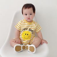 Cartoon Smiley Banana Printed Children's Romper Wholesale Nihaojewelry main image 6