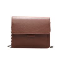 Small Pu Leather Vintage Style Square Bag main image 6