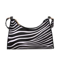 Zebra Leopard Striped One-shoulder Underarm Bag Wholesale Nihaojewelry main image 3