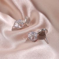 Großhandel Mode Zuckerwürfel Geometrische Kupfer Ohrringe Nihaojewelry main image 1