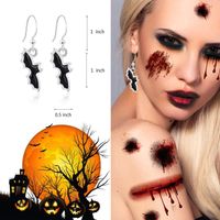 Wholesale Halloween Horror Skull Alloy Earrings 12 Set Nihaojewelry main image 3