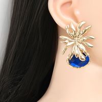 Wholesale Jewelry Flower Color Diamond Pendant Earrings Nihaojewelry main image 5