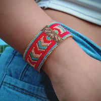 Geometric Hand-woven Miyuki Beads Ethnic Style Bracelet Wholesale Jewelry Nihaojewelry main image 5