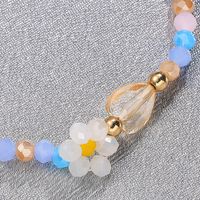 Flower Crystal Color Beaded Korean Style Bracelet Wholesale Jewelry Nihaojewelry main image 5