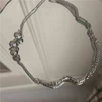 Wholesale Jewelry Lava Ball Wave Splicing Necklace Nihaojewelry main image 5