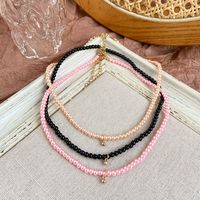 New Bohemian Colorful Miyuki Beads Shell Double Necklace Wholesale Nihaojewelry main image 4