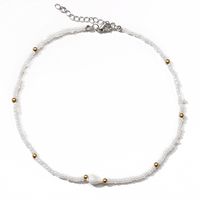 New Bohemian White Miyuki Beads Shell Necklace Wholesale Nihaojewelry main image 4
