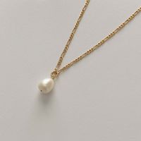 Wholesale Lady 201 Stainless Steel 304 Stainless Steel Pearl Necklace main image 5