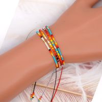 Color Miyuki Bead Woven Ethnic Style Bracelet Wholesale Jewelry Nihaojewelry main image 5