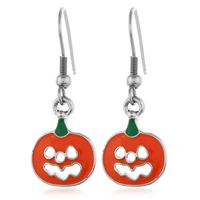 Wholesale Halloween Horror Skull Alloy Earrings 12 Set Nihaojewelry sku image 3
