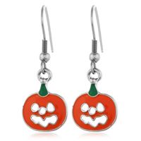 Wholesale Pendientes De Aleación De Calavera De Terror De Halloween 12 Set Nihaojewelry sku image 3