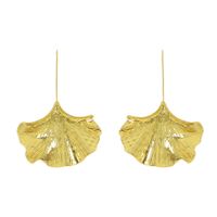 Wholesale Jewelry Ginkgo Leaf Drop Earrings Nihaojewelry sku image 1
