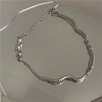Wholesale Jewelry Lava Ball Wave Splicing Necklace Nihaojewelry sku image 1