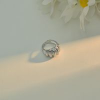 Wholesale Koreanisches Retro-drehseil Edelstahl Offener Ring Nihaojewelry sku image 4