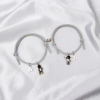 Simple Style Star Alloy Plating No Inlaid Couple Bracelets sku image 3