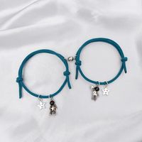 Simple Style Star Alloy Plating No Inlaid Couple Bracelets sku image 7