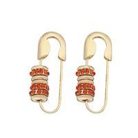 Vente En Gros Boucles D&#39;oreilles En Forme De Cercle Géométrique En Forme D&#39;épingle À La Mode Nihaojewelry sku image 2