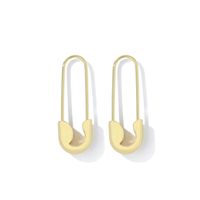 Wholesale New Mini Pin Alloy Earrings Nihaojewelry sku image 1