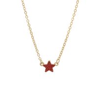 Wholesale Jewelry Color Sequin Star Pendant Necklace Nihaojewelry sku image 3