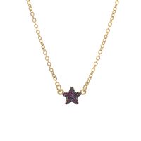 Wholesale Jewelry Color Sequin Star Pendant Necklace Nihaojewelry sku image 5
