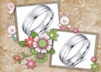 Wholesale Jewelry Stripe Inlaid Diamond Stainless Steel Ring Nihaojewelry main image 5