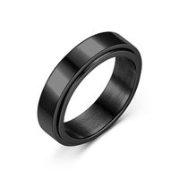 Korea Simple New Stainless Steel Rotatable Ring Wholesale Nihaojewelry main image 3