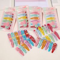 Wholesale Heart Bb Clip Set Candy Color Fruit Hairpin Bangs Clip Hairpin Hair Accessories main image 4