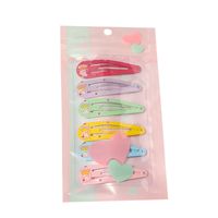 Wholesale Heart Bb Clip Set Candy Color Fruit Hairpin Bangs Clip Hairpin Hair Accessories main image 3