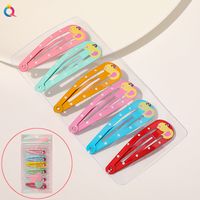 Wholesale Heart Bb Clip Set Candy Color Fruit Hairpin Bangs Clip Hairpin Hair Accessories sku image 5