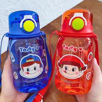Wholesale Large-capacity Cartoon Pattern Children's Straw Cup Nihaojewelry main image 1