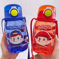 Wholesale Large-capacity Cartoon Pattern Children's Straw Cup Nihaojewelry main image 4