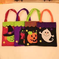 Wholesale Non-woven Stickers Tote Bag Halloween Decoration Supplies Nihaojewelry main image 3