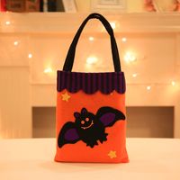 Wholesale Non-woven Stickers Tote Bag Halloween Decoration Supplies Nihaojewelry sku image 4