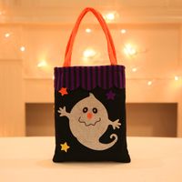 Wholesale Non-woven Stickers Tote Bag Halloween Decoration Supplies Nihaojewelry sku image 2