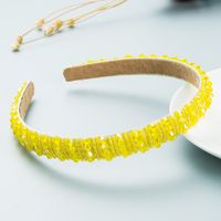 Wholesale Color Crystal Fine Side Hairband Nihaojewelry sku image 2