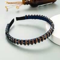 Wholesale Color Crystal Fine Side Hairband Nihaojewelry sku image 11