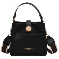 Wide-shoulder Strap Fashion Messenger Single-shoulder Bucket Bag Wholesale Nihaojewelry main image 3