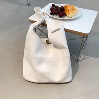 Simple Large-capacity Solid Color Shoulder Bag Wholesale Nihaojewelry sku image 1