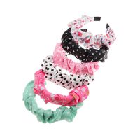 Simple Cute Polka Dot Printing Hair Band Set Wholesale Nihaojewelry main image 9