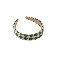 Wholesale Fabric Checkerboard Hair Rope Hair Band Nihaojewelry main image 3