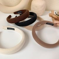 Wholesale Solid Color Sponge Headband Nihaojewelry main image 4