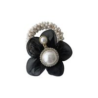 Korean Dongdaemun New Handmade Pearl Flower Style Hair Band Bracelet Dual-use Hair Ring Hair Band Hair Accessories Wholesale main image 6