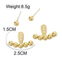 Simple Fashion Solid Color Balls Earrings Wholesale Nihaojewelry main image 6