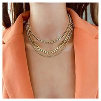 Wholesale Punk Alloy Multilayer Necklace Nihaojewelry main image 1